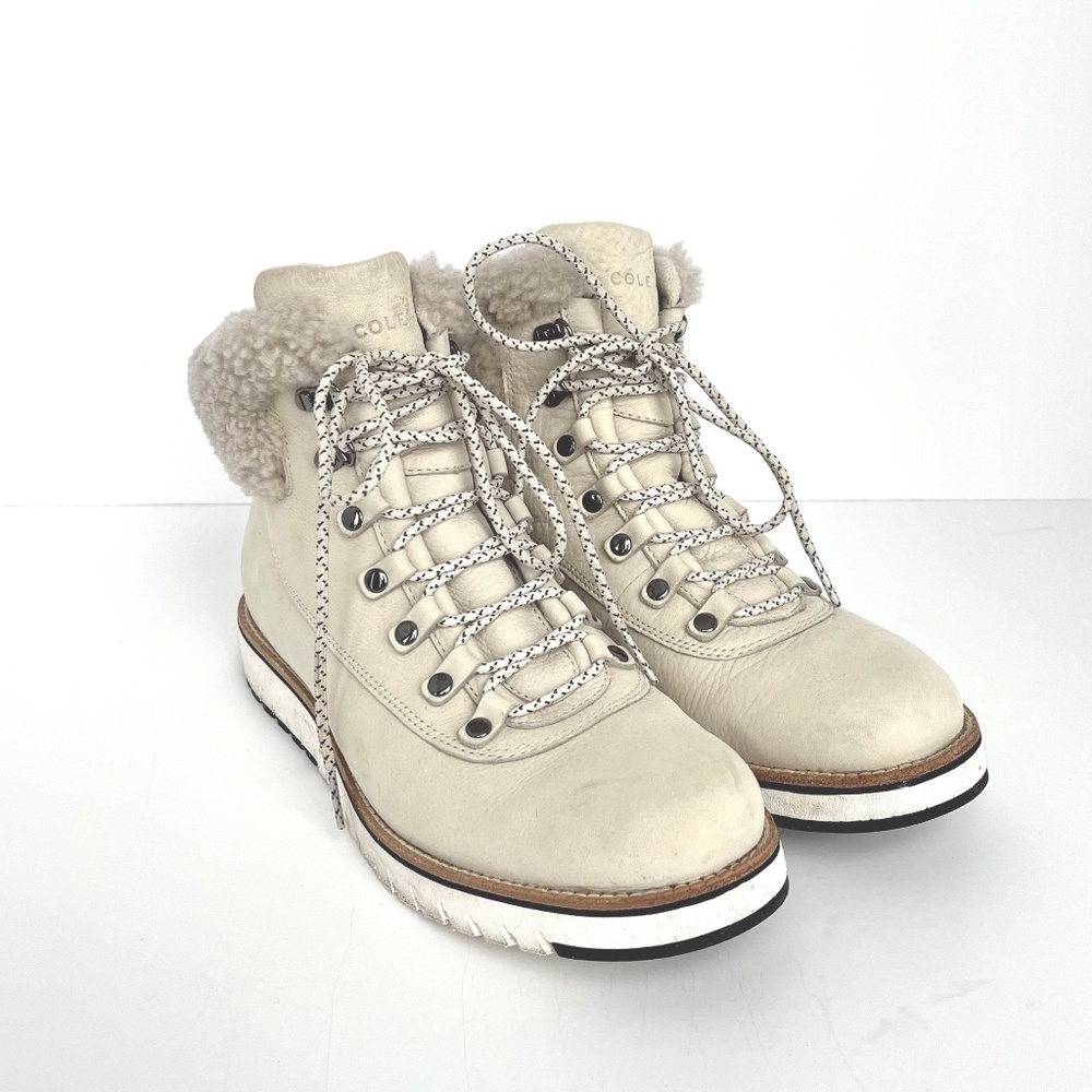 From Cole Haan, the Zerogrand Explorer Waterproof Suede Hikers / Boots - Size 9